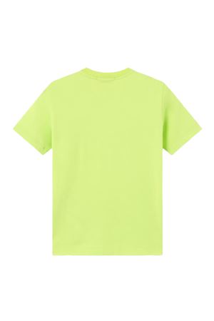 T-shirt in lightweight lime green cotton jersey STONE ISLAND KIDS | L1S162100002S0047V005F
